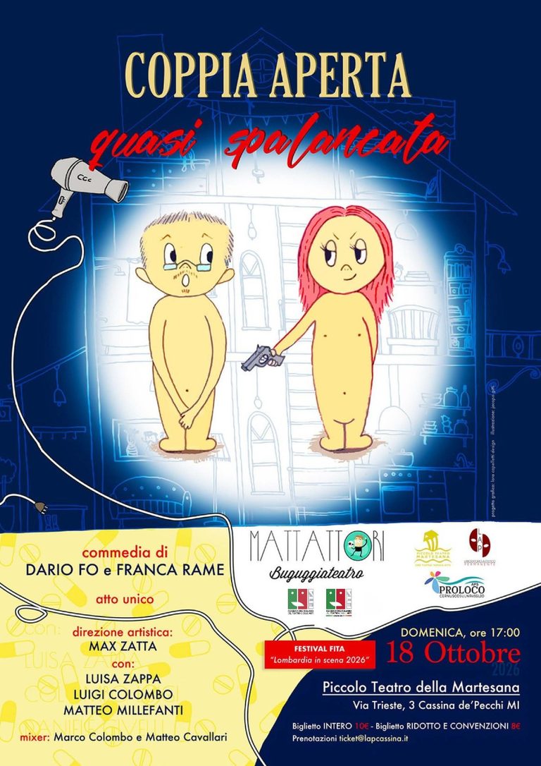 18 ottobre: Pro Loco a teatro a Cernusco sul Naviglio (MI)